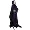 Edge Collections - 14" x 6" - Black - Grim Reaper Animatronic Halloween Decoration with Chain and Sound Activation - 1 Piece